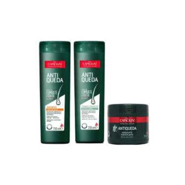 Imagem de Kit Capicilin Antiqueda - Shampoo + Cond + Máscara Secos