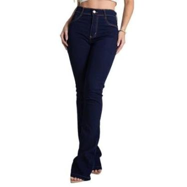 Imagem de Calça Jeans Sawary Boot Cut - 282760 - Azul 44-Feminino