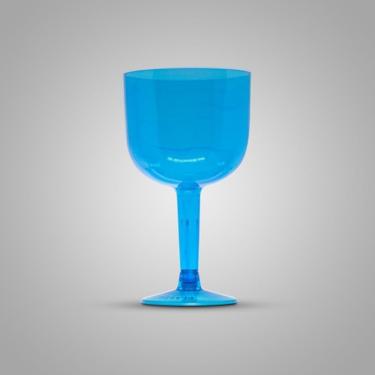 Imagem de Taça para Gin Pit 500 Acrílico 500ML Conjunto 8 Unidades Azul Plastilânia