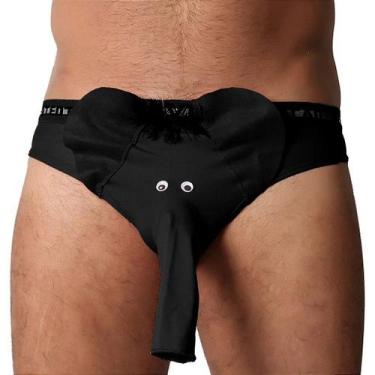 Imagem de Cueca Slip com Tromba de Elefante - Diversão Garantida - no-brand, Pre