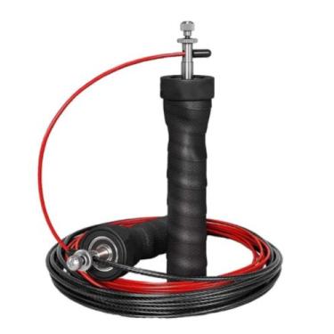 Imagem de Corda Para Pular Speed Rope 2 Rolamentos 2 Cabos - Lequipo