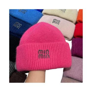 Imagem de Gorro De Inverno Estilo Coreano Em Plush Quente E Espesso Com Borda Du