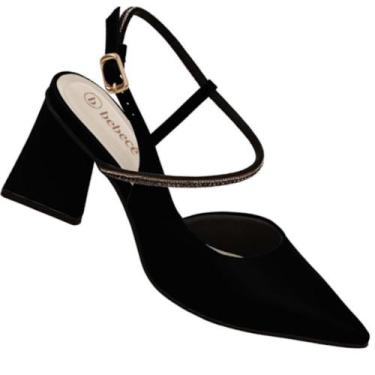Imagem de Sapato Bebece T7024-327 Feminino, Preto, 37