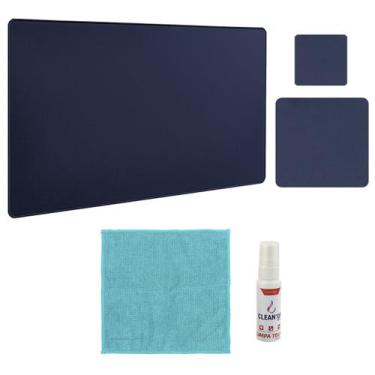 Imagem de Kit Mousepad 43x30  20x20 e Spray Limpeza De Setup Notebook Gamer - M3
