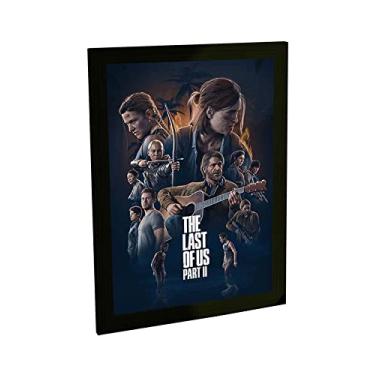 Imagem de Quadro Decorativo The Last of Us Parte 2 Poster c/Moldura