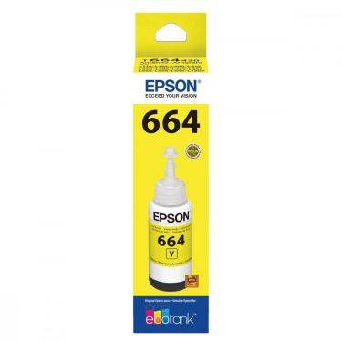 Imagem de Refil de Tinta Epson 664 Amarelo T664420
