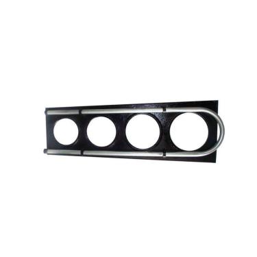 Imagem de Chapa Fogão Lenha Serpentina Cano Ferro 4 Furos 29x100x35cm