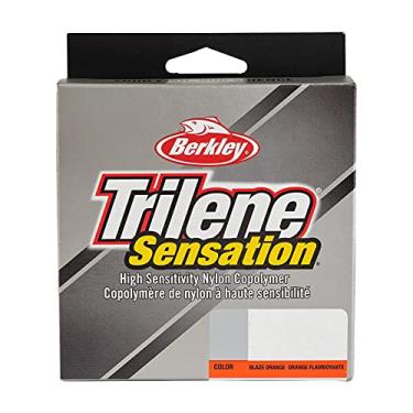 Imagem de Berkley Trilene® Sensation, Blaze Orange, 1,8 kg | Linha de pesca monofilamento de 1,8 kg, adequada para ambientes de água doce