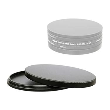 Imagem de Fotasy Tampas de filtro de metal, liga de alumínio, pilha fina para filtro UV CPL Fader ND de 49 mm