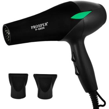 Imagem de Secador De Cabelo Prosper P-6606 2.800 Watts 110V ~ 50/60 Hz - Preto