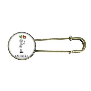 Imagem de Clipe de broche de metal retrô Hórus da Mamãe Egito para Halloween