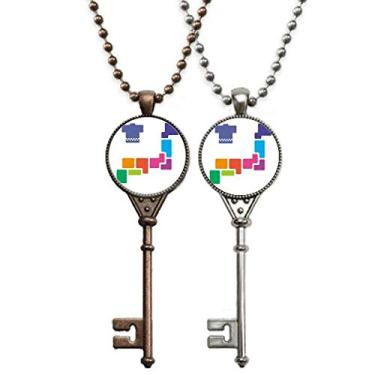 Imagem de OFFbb-USA Quimono Japonês Personalizado Usando Chaveiro Colar Pingente Joias Decoração Casal