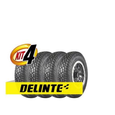 Imagem de Kit 4 Pneus Delinte Aro 16 225/75R16 115/112S Dx-10 A/T Bandit Lt 10Pr