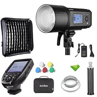 Imagem de Godox AD600Pro 600Ws TTL Flash+Godox XPro-N Gatilho com Godox 60cm Softbox 2.4G 2600mAh Bateria 360 Flashes de Potência Total, 0,01-0,9s Reciclar Flash Estroboscópico Speedlight Externo