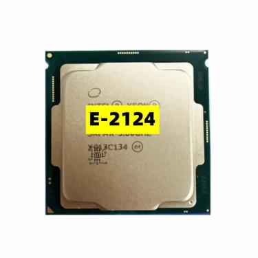 Imagem de Xeon-E2124 Processador CPU para placa-mãe  E2124  E-2124  3 3 GHz  8MB  71W  4 núcleos  4 thread