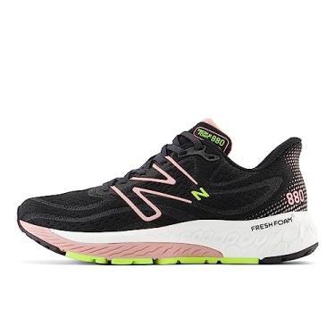 Imagem de New Balance Fresh Foam X 880 V13 Tênis de corrida feminino, Lua preta/rosa, 5 Wide