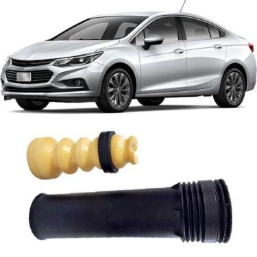 Imagem de Kit Coifa Batente Amortecedor Traseiro Cruze 2017 2018 2019 - Marbo
