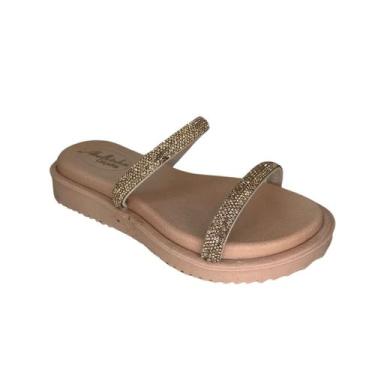 Imagem de Papete Feminina Infantil  Abelhinha 1601, 27/28, Nude