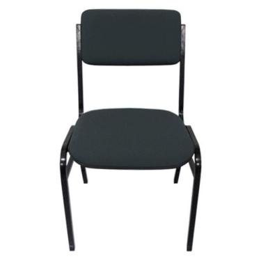 Imagem de Cadeira Empilhável para Auditórios Linha Hotel Smart Cinza - Design Of