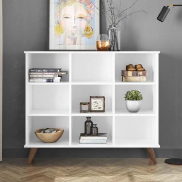 Imagem de Nicho Organizador Branco Retrô1478 - Qmovi - LM DECOR