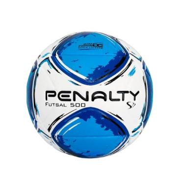 Imagem de Bola Penalty S11 R2 XXIV Futsal Branca e Azul