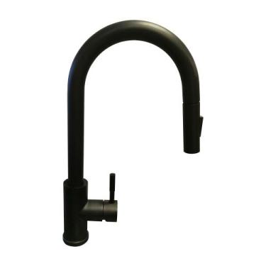 Imagem de Torneira para Cozinha Preta Fosca Misturador Monocomando RTC 531 - REN