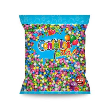 Imagem de Confeito Crocante De Açúcar 500gr Tubetes Escolher Sabores - Kuky, SOR