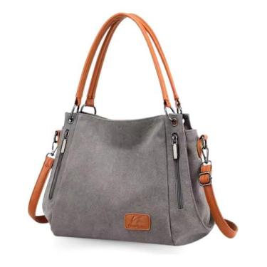 Imagem de Bolsa Transversal Ombro Feminina Elegante Trabalho Media Top - Alwy, C