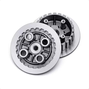 Imagem de Cubo Platô Discos Separadores Embreagem Moto Fazer 250 Wgk