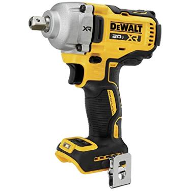 Imagem de DEWALT Chave de impacto de alcance médio 20V MAX* XR® 1/2" com bigorna de pino de retenção, somente ferramenta (DCF892B)