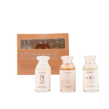 Imagem de Braé Cronograma Capilar Color Kit Ampola Capilar 3x13ml