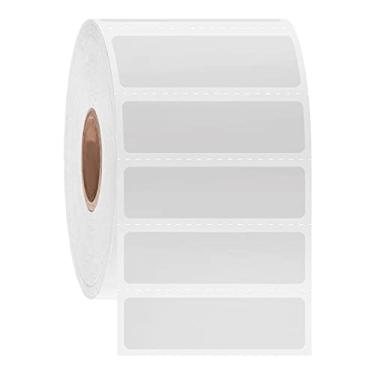 Imagem de Etiquetas de código de barras criogênicas 1,75" x 0,5" / 44,5 mm x 12,7 mm