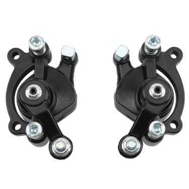 Imagem de ABCERRSI Pinça de freio a disco frontal e traseira compatível com 2 tempos 43cc 47cc 49cc Pocket Mini Moto Dirt Bike Gas Scooter