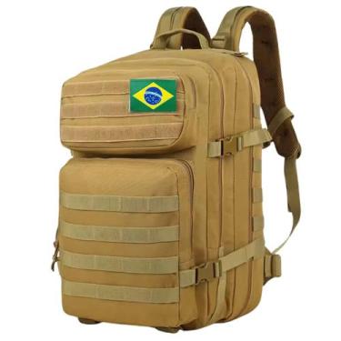 Imagem de Mochila militar 50l camping original 1000d impermeavel com divisorias 
