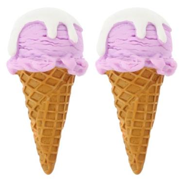 Imagem de Alasum Casquinha De Sorvete Artificial, Brinquedo Falsa