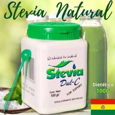 Imagem de Adoçante Natural 100g Stevia Dul-C Importado (Original)