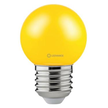 Imagem de Lâmpada Led Bolinha Amarela 1.2W 70lm Bivolt E27