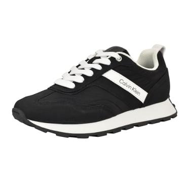 Imagem de Calvin Klein Tênis feminino Tanja, Preto/Branco 001, 34