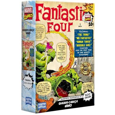 Imagem de Quebra Cabeça Nano 500 Peças Quarteto Fantástico Toyster