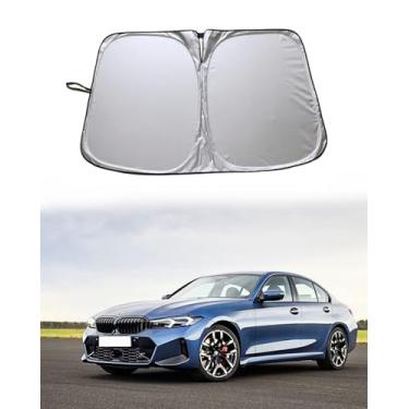 Imagem de Para-brisas de carro para BMW 3 BMW Série 5 2025 2017-2025 330i 330e m340i 328i 335i 320i 330i 325i 525i 525xi 528i 528xi 530i 530e 530xi 535i 535i Acessórios 5xi para carro Capa de proteção solar