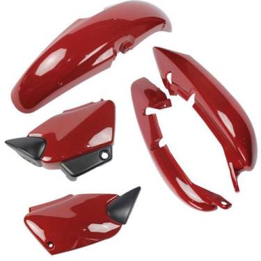 Imagem de Kit Carenagens Pintadas Paralama Rabeta Tampas Titan 125 Ano - Pro Tor