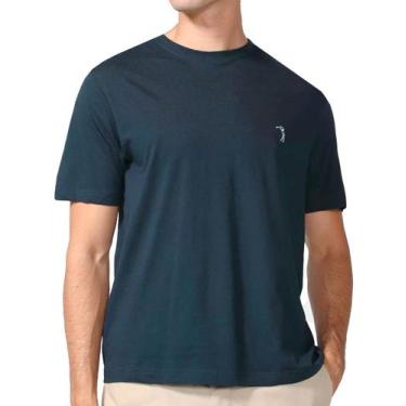 Imagem de Camiseta Aleatory Masculina Grey Icon Azul Marinho Oxford, S/P