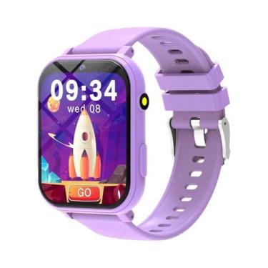 Imagem de Relógio Inteligente À Prova d'Água Para Crianças Com Jogo Lanterna Tel
