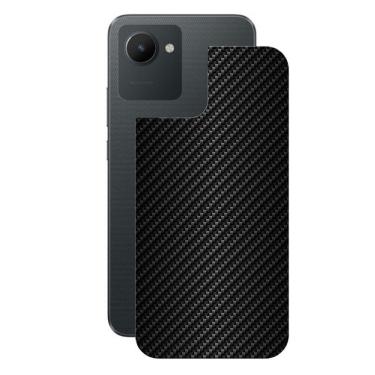 Imagem de Película para Realme C30 - Traseira de Fibra de Carbono Preta - Gshield