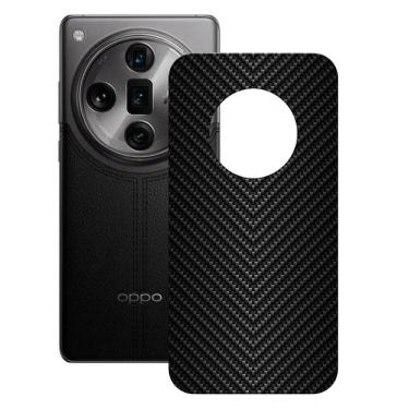 Imagem de Película para Oppo Find X7 Ultra - Traseira de Fibra de Carbono Preta - Gshield