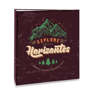 Imagem de Álbum de Fotos Viagem 300 Fotos 10x15 Ampliável Ical Fotografia - 714