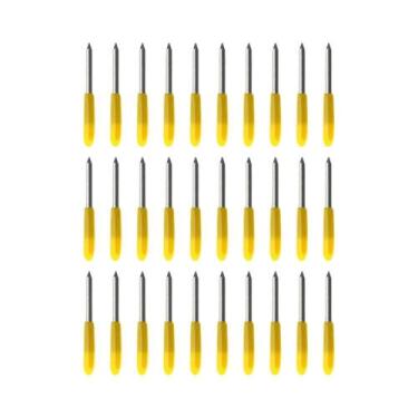 Imagem de 30 Lâminas De Faca Offset Afiadas E Duráveis Para Plotter De Recorte R