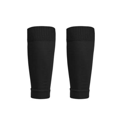 Imagem de Mangas de meia de futebol, caneleiras elásticas, unissex para treinamento e jogos