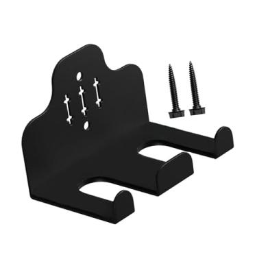 Imagem de kowaku Suporte de parede para barra de musculação, acessório para academia em casa, suporte de metal para barra de musculação em garagem, 2 Vagas