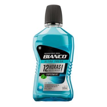 Imagem de Solução Bucal Bianco Ultra Fresh Supermint Sem Álcool 500ml